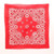 M&F - Red Bandana 22x22