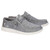 Hey Dude Mens Wally Free Light Grey Casual Shoes