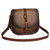 Justin Amber Burnished Saddle Bag