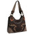 Justin Dark Brown With Flame Stitch Tote