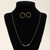 Blazin Roxx Multi Color Beaded Necklace & Earring Set