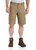 Carhartt Men's Dark Khaki Rugged Flex Relaxed Fit Canvas 11" Rigby Cargo Work Short