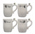 Young's Inc Ceramic Bee Mugs - Assorted 1 Piece