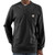 Carhartt Mens Loose Fit Heavyweight Long Sleeve Pocket Henley T-Shirt