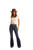 Rock & Roll Cowgirl High Rise Button Fly Trouser Extra Stretch Jeans
