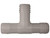 Orgill - Genova 361410 Non-Toxic Hose Tee Without Clamps - 1 In, Insert, Nylon