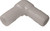 Orgill - Genova 360 Hose Elbow - 1/2 In, Barb, Nylon