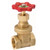 Orgill - Mueller ProLine Full Port Heavy Duty Gate Valve, 1/2 In, IPS, Forged Brass