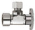 Plumb Pak 1/4 Turn Angle Shut-Off Valve, 1/2 X 3/8 In, FIP X OD, Brass Body, Chrome Plated