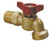 Orgill - B & K QuarterMaster Hose Bibb, 1/2 In MPT Inlet, 125 Psi, Brass