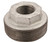 Orgill - Worldwide Sourcing 35-1/2X1/4G Pipe Reducing Hexagonal Bushing, 1/2 X 1/4 In, MIP X FIP, Malleable Iron, Galvanized