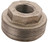 Orgill - Worldwide Sourcing 35-3/4X1/2B Pipe Hexagonal Bushing - 3/4 X 1/2 In, MIP X FIP, Malleable Iron, Black