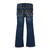 Wrangler - Girls Adjust To Fit Bootcut Jeans - Back