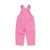 Carhartt Girls Pink Canvas Bib Overall - Back