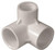 Orgill - Genova 33176 Side Inlet Pipe Elbow - 90 Deg, 1 X 1 X 1/2 In, Slip X Slip X FIP, SCH 40, PVC