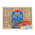 Melissa & Doug Deluxe Wooden Stamp Set - ABCs and 123s