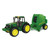 Tomy- Big Farm 7330 Tractor with Baler- Green