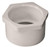 Orgill - Genova 300 Solvent Weld Pipe Reducing Bushing - 2 X 1-1/2 In, Spigot X Slip, PVC, White
