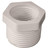 Orgill - Genova 300 Solvent Weld Pipe Reducing Bushing - 1 X 3/4 In, MIP X FIP, PVC, White