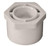 Orgill - Genova 300 Solvent Weld Pipe Reducing Bushing - 1-1/2 X 3/4 In, Spigot X Slip, PVC, White