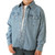 Wrangler - Boy's Western Long Sleeve Solid Snap Shirt - Denim