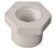 Orgill - Genova 300 Solvent Weld Pipe Reducing Bushing, 3/4 X 1/2 In, Spigot X FIP, PVC, White