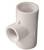 Orgill - Genova 31481 Solvent Weld Pipe Reducing Tee - 3/4 X 3/4 X 1/2 In, Slip X Slip X FIP, SCH 40, PVC