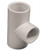 Orgill - Genova 31471 Pipe Reducing Tee - 3/4 X 3/4 X 1/2 In, Slip, SCH 40, PVC
