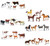 Ray Toys- Country Life Farm Animal Set in Assorted Styles - Sold individually