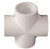 Orgill - Genova 300 Pipe Cross - 3/4 In, Slip, SCH 40, PVC, White