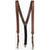 M&F Nocona Men's Brown Smooth Leather HD Xtreme Galluses