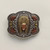 Nocona Mens Indian Headdress Buckle