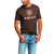 Ariat Mens Brown Liberty USA Short Sleeve T-Shirt