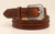 M&F - Mens Ariat Medium Brown Distressed Belt