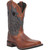 Laredo Mens Ross Tan & Blue Broad Square Toe Boots
