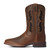 Ariat Mens Dash VentTek Ultra Distressed Brown Wide Square Toe Boots