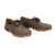 Twisted X - Womens Distressed Brown and Leopard Print Driving Mocs