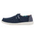 Hey Dude Womens Wendy Denim Navy Canvas Casual Shoes