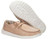 Hey Dude Womens Wendy Sparkling Rose Gold Slip On Shoes