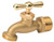 Orgill - B & K Hose Bibb, 1/2 In MPT Inlet, 3/4 In Male Hose Thread Outlet, 125 Psi, Brass
