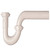 Plumb Pak 1 1-4" Plastic White P-Trap