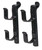 Allen Co. Metal Gun/Tool Rack Adjustable Black