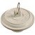 Plumb Pak Tub Stopper White Rubber 1-1/2" - 2