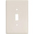 Cooper Wiring White Oversize Toggle Wall Plate