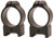 Warne 214M 30mm Weaver Style Rings Medium Height Matte Black