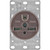 Cooper Wiring Straight Blade Grounded Power Receptacle