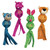 Kong- Wubba Ballistic Friends- Assorted Colors