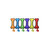 Multipet- Cross-Ropes Bone- Assorted Colors
