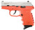 SCCY Industries CPX-2 9mm Luger Stainless Steel Slide w/Orange Polymer Grip