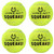 Hyper Pets Squeaks Balls 4 PK Green